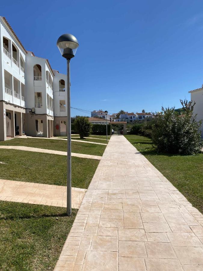 Apartamento Bajo Con Piscina Macarella Cala'N Blanes  Exterior foto