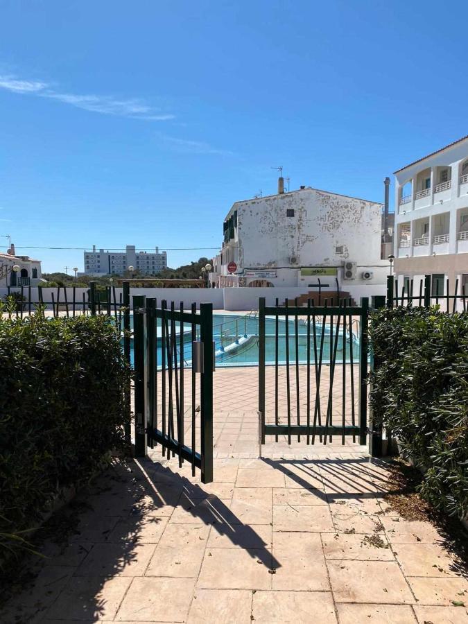 Apartamento Bajo Con Piscina Macarella Cala'N Blanes  Exterior foto